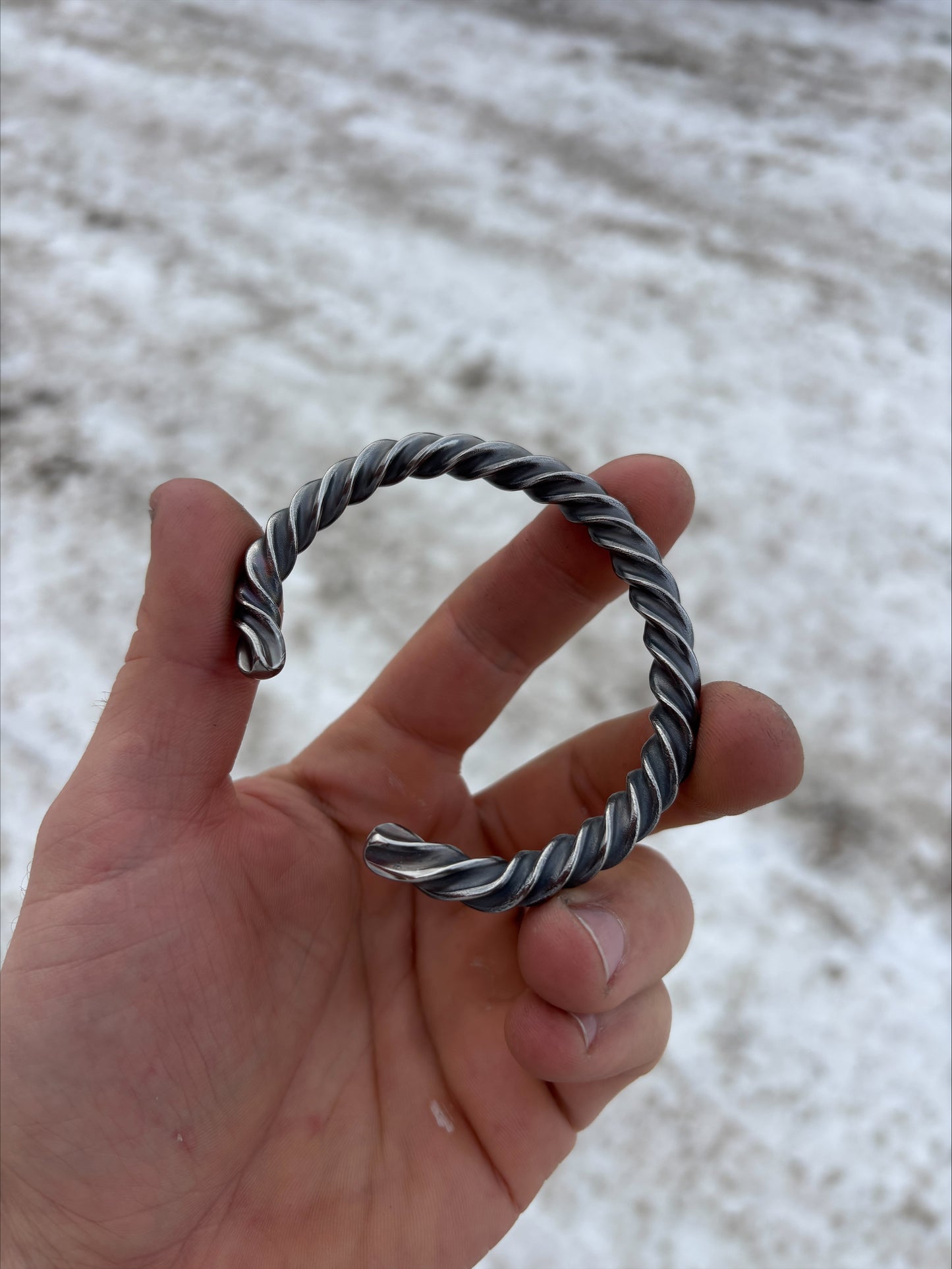 Titanium Viking Cuff