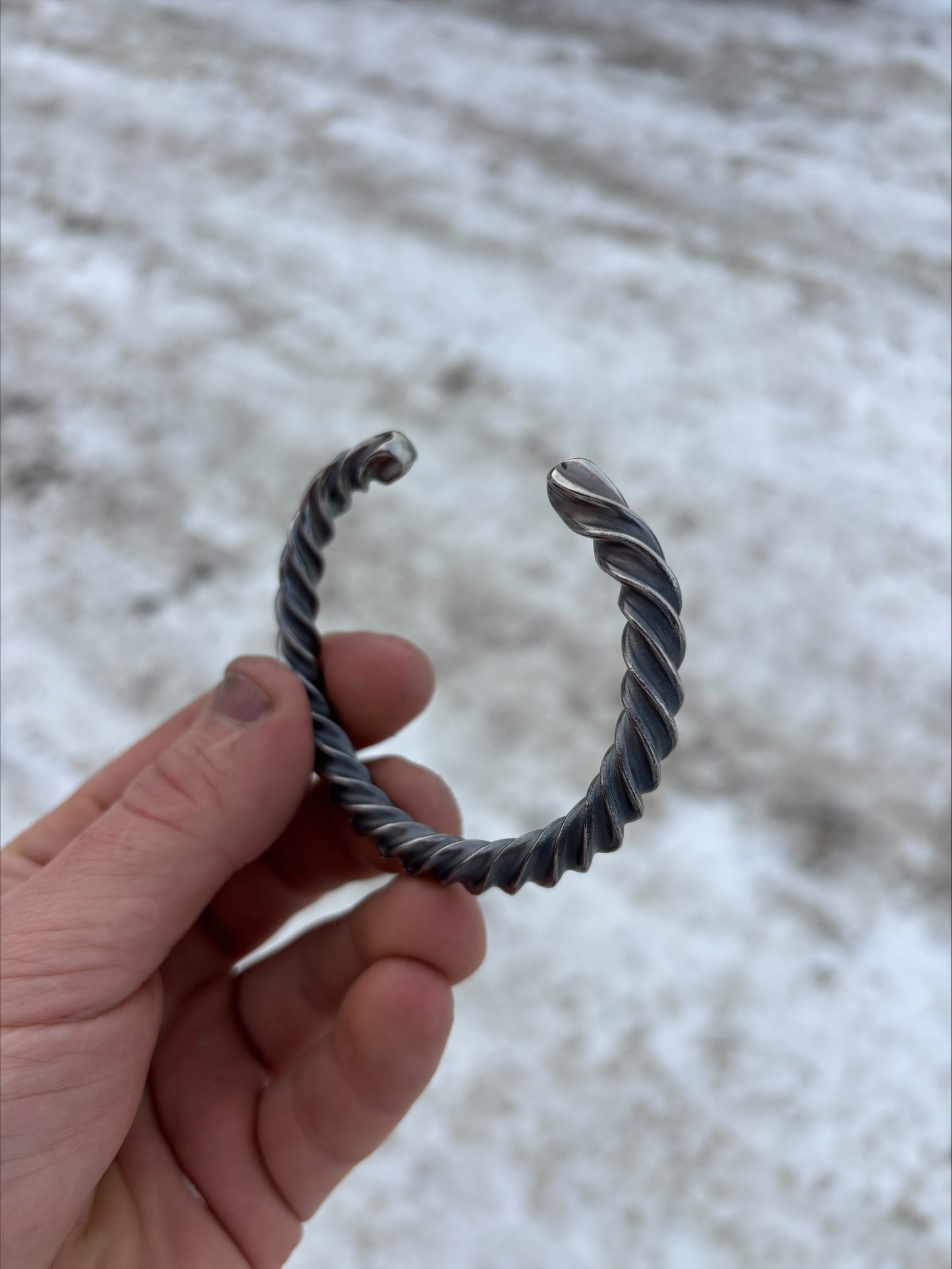 Titanium Viking Cuff
